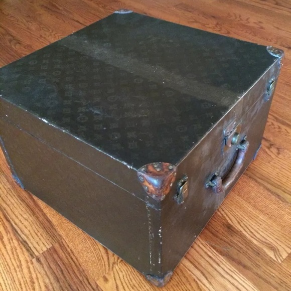 SOLD Louis Vuitton Trunk Steamer Monogram Hat Box - Picture 6 of 8